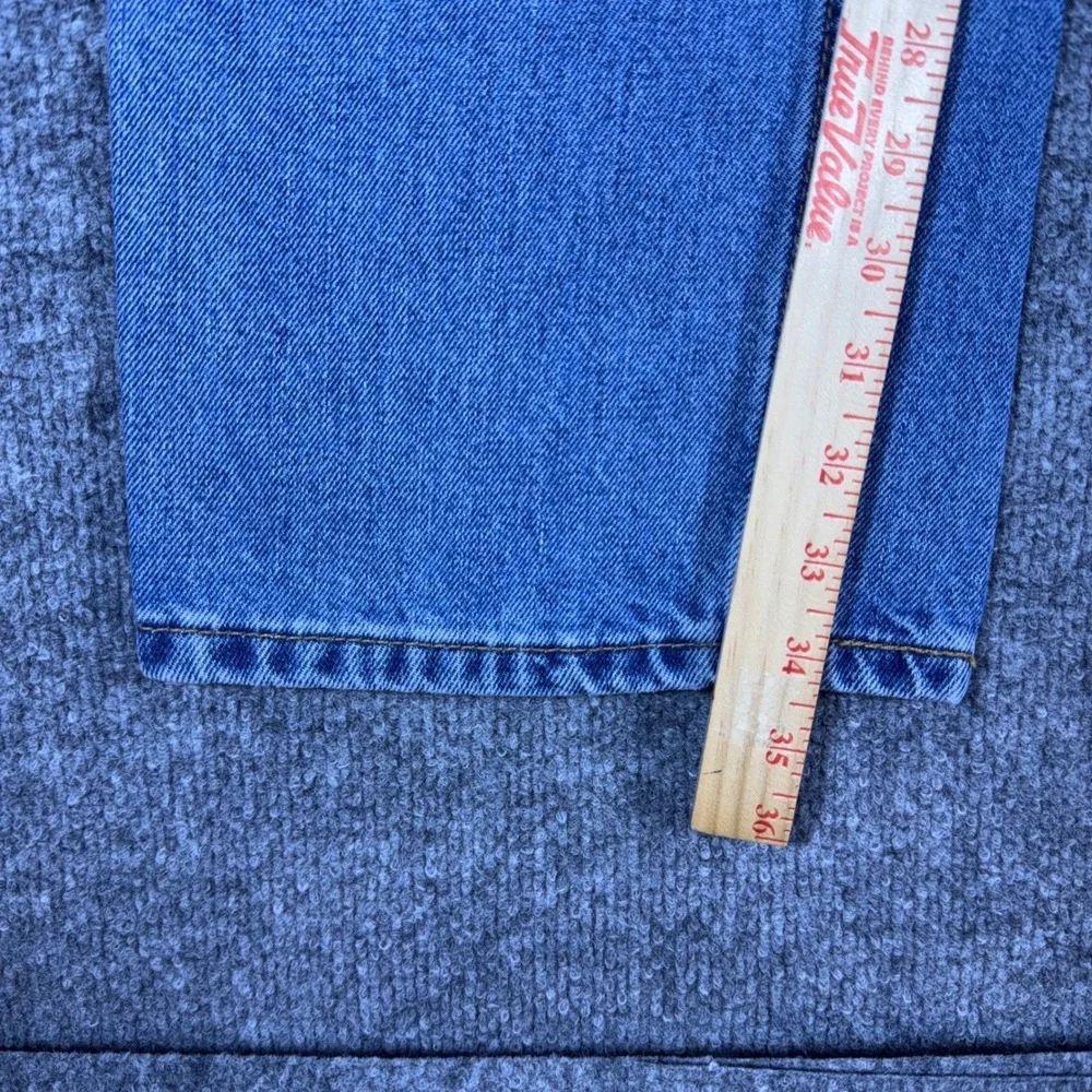 Levis 505 Regular Fit Straight Leg Mens Jeans Blue Denim 34x34 Medium Wash